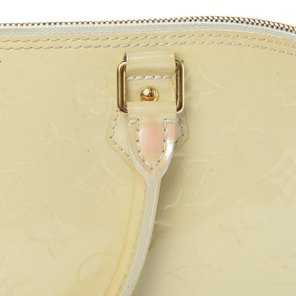 Louis Vuitton Vernis Alma MM Blanc Corail 19 of 24