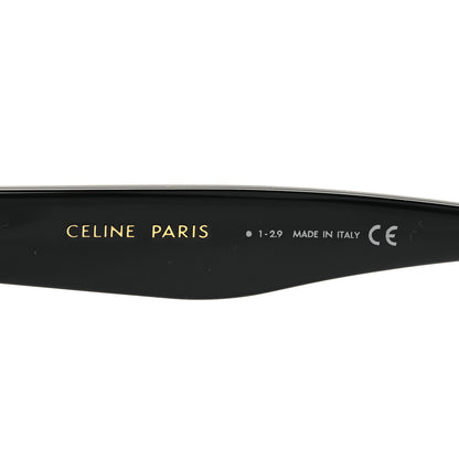 Celine Acetate Studded Mineral Round Sunglasses CL40031N Black 5 of 9