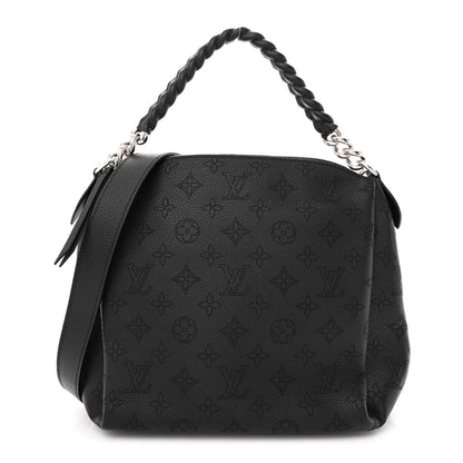 Louis Vuitton Mahina Babylone Chain BB Black 1 of 10