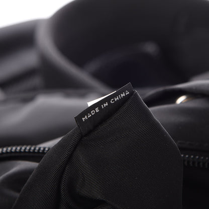 Prada Tessuto Nylon Double Buckle Backpack Black 7 of 9