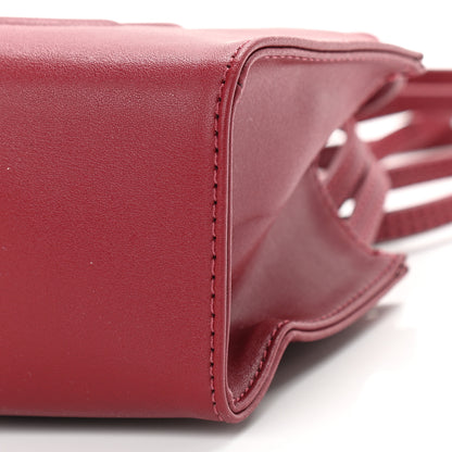 Telfar Vegan Leather Small Shopping Bag Oxblood 10 of 10