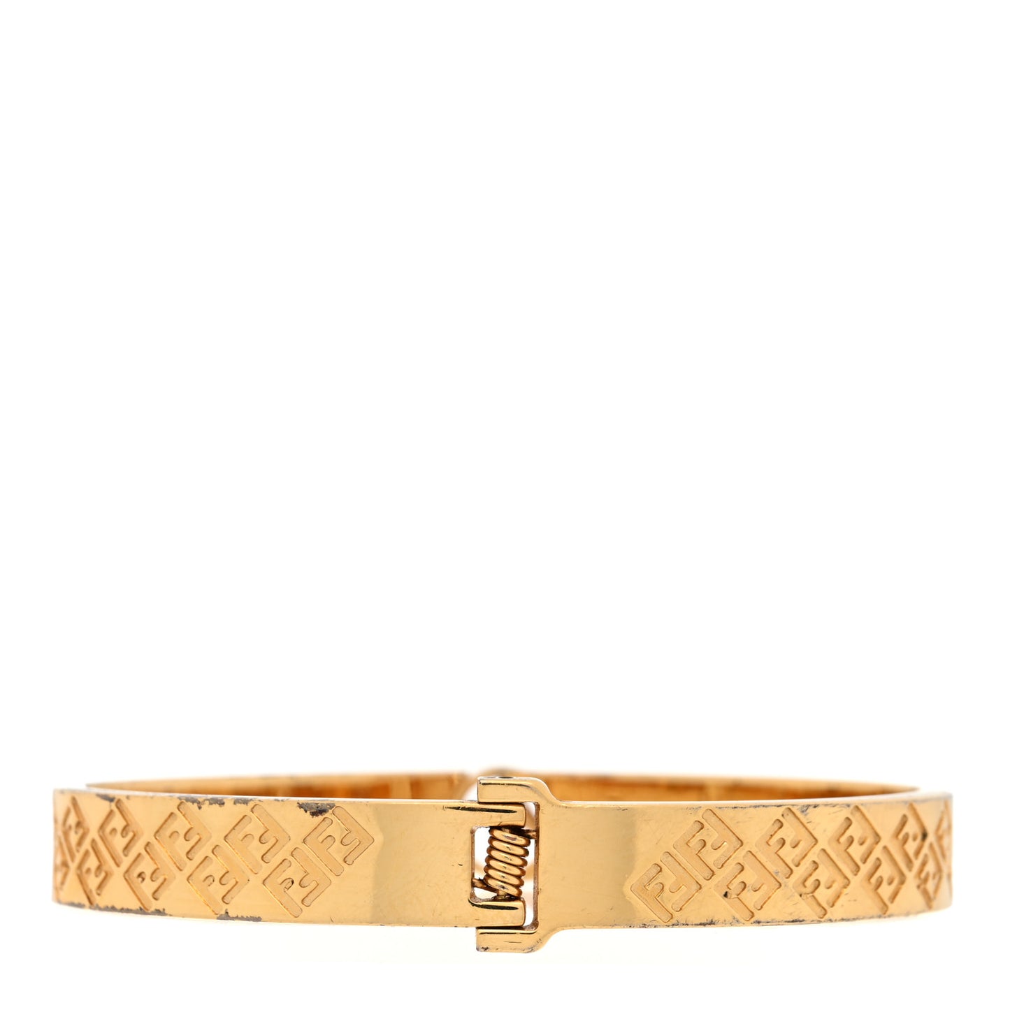 Brass Steel FF Bracelet Gold