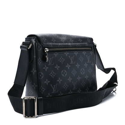 Louis Vuitton Monogram Eclipse District PM Black 3 of 11
