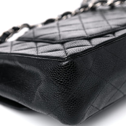 Chanel Caviar Quilted Small Double Flap Black 9 of 14