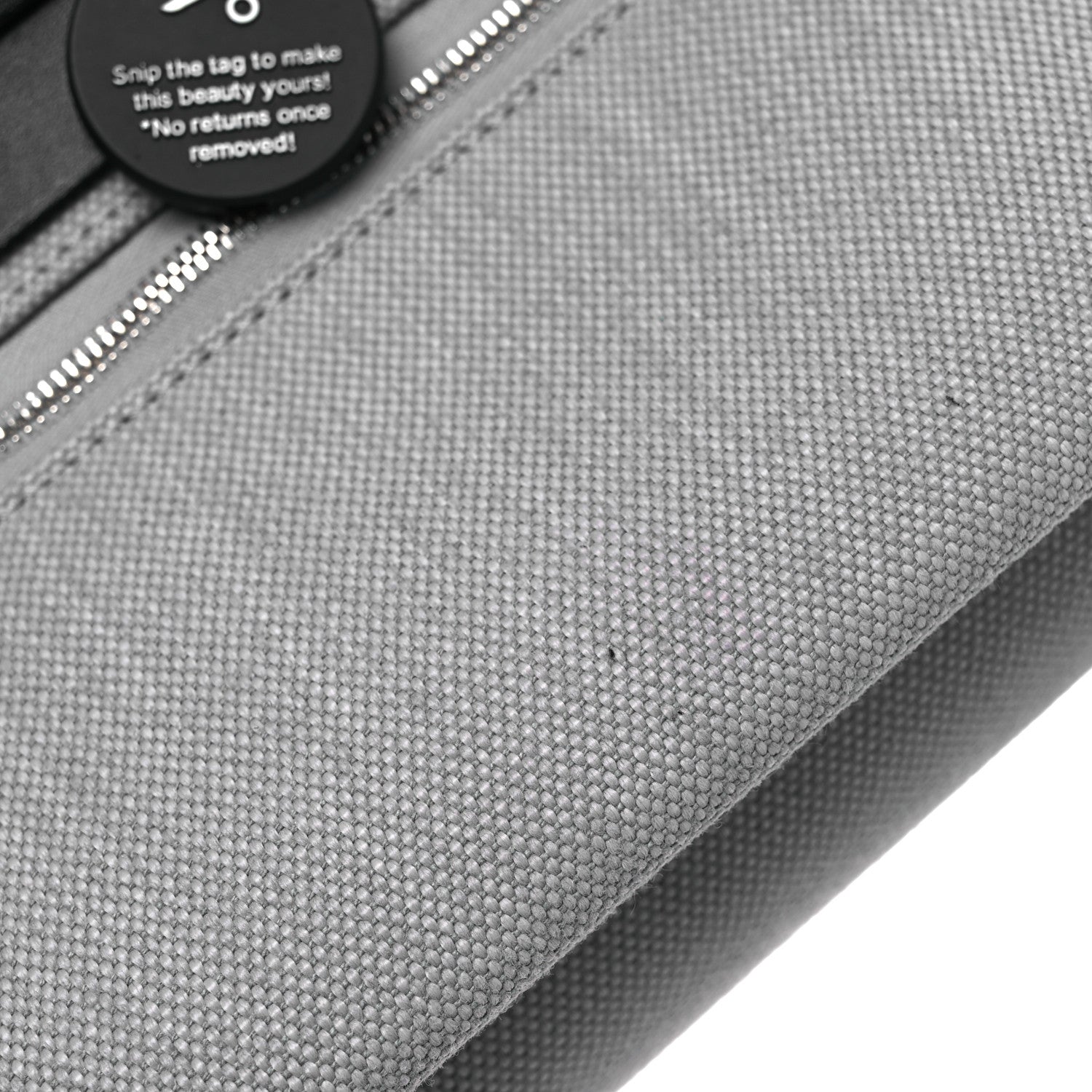 Hermes Military Toile Vache Hunter Herbag Zip Retourne 20 Gris Pantin Black 15 of 16