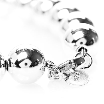 Tiffany Sterling Silver 10mm HardWear Ball Bracelet 4 of 4