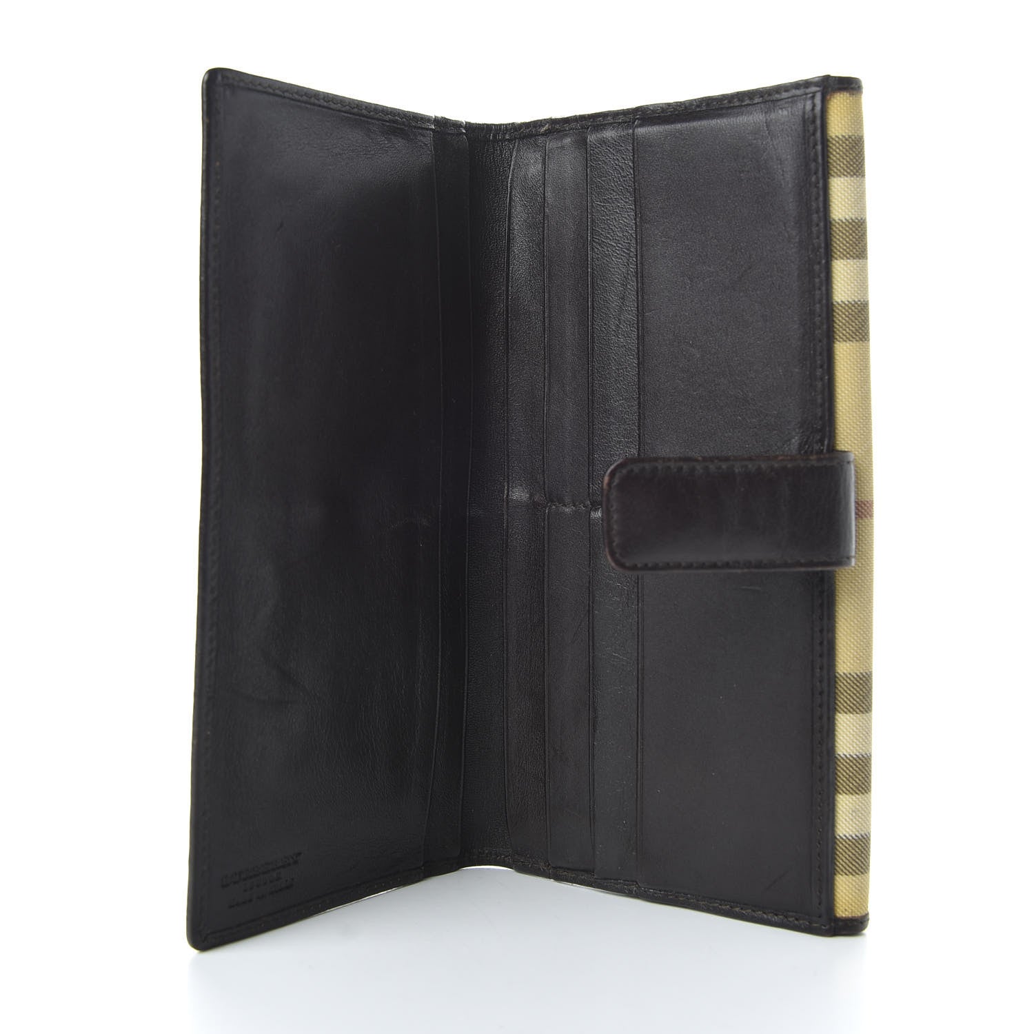 Burberry House Check Continental Wallet Chocolate 6 of 8