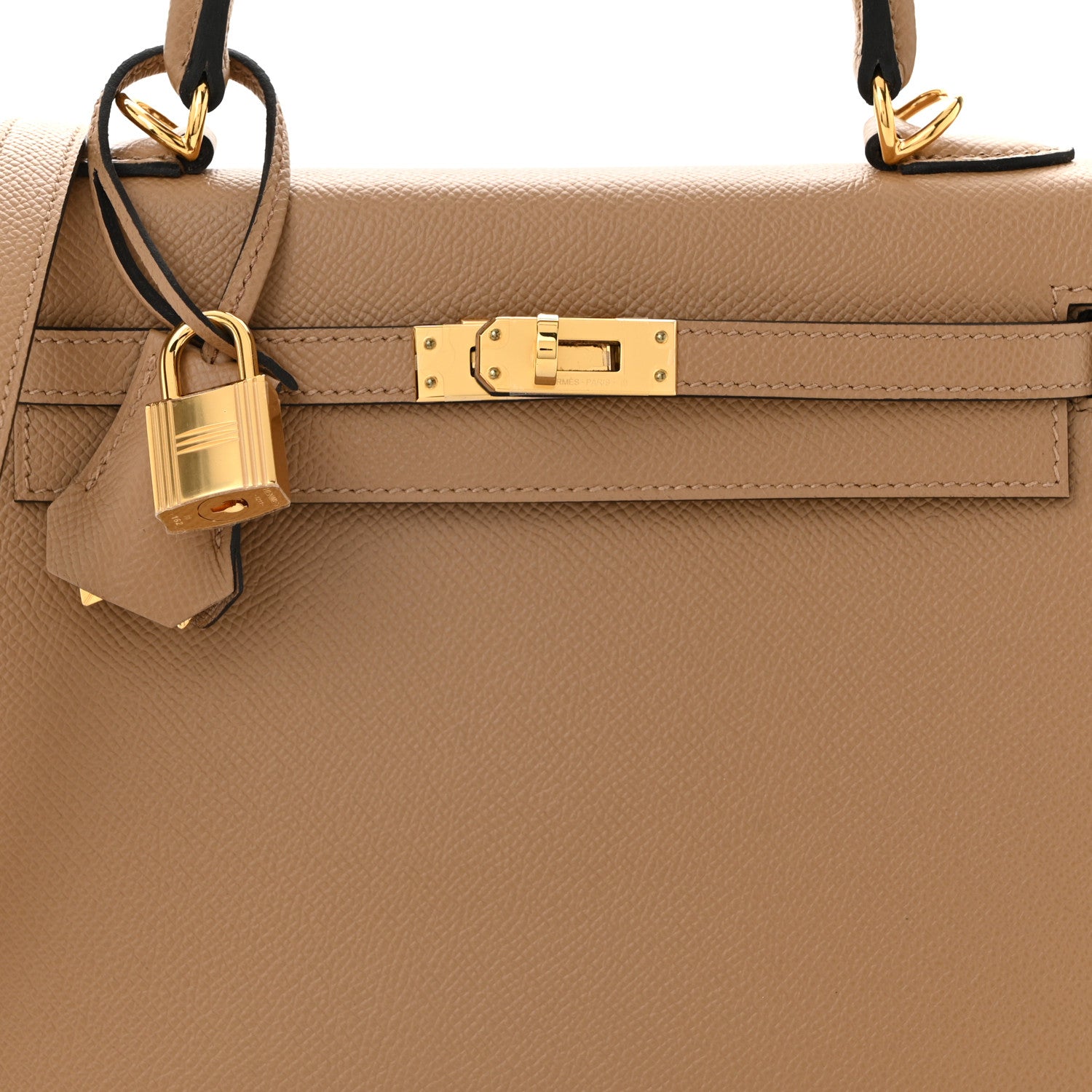 Hermes Epsom Kelly Sellier 25 Chai 8 of 11