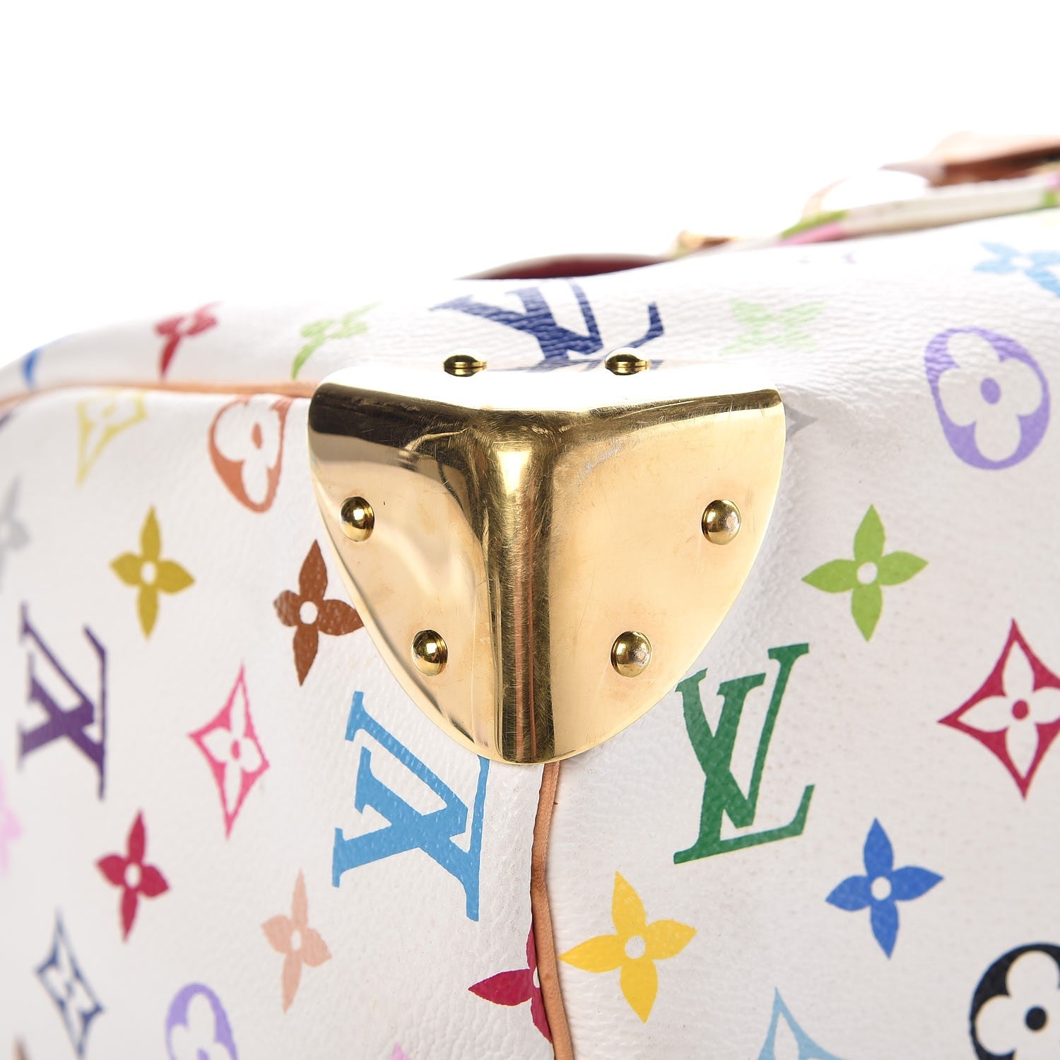 Louis Vuitton Monogram Multicolor Speedy 30 White 12 of 16