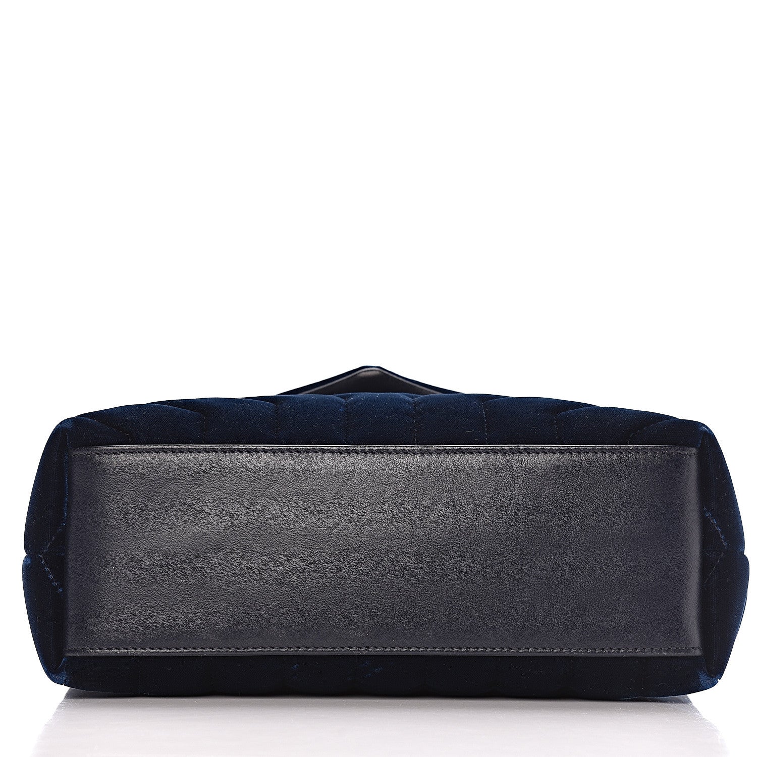 Saint Laurent Velvet Y Quilted Monogram Small Loulou Chain Satchel Medium Blue 13 of 21