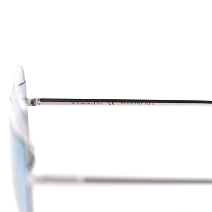 Christian Dior Split 1 Aviator Sunglasses Silver 6 of 7