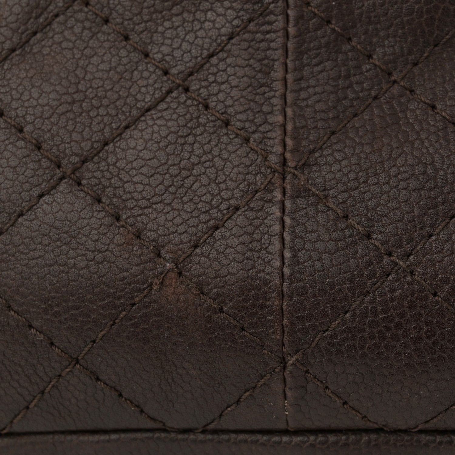 Chanel Caviar Large Half Moon Flap Brown 12 of 12