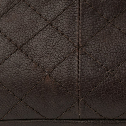 Chanel Caviar Large Half Moon Flap Brown 12 of 12