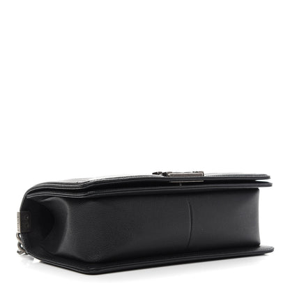 Chanel Caviar Quilted Medium Boy Flap Black 4 of 10