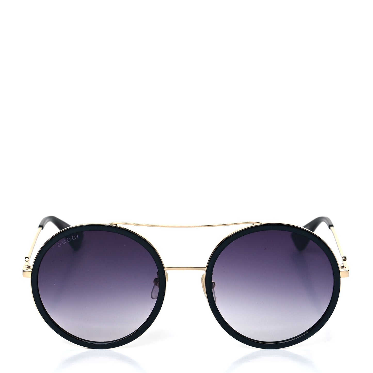 Metal Round Frame Sunglasses GG0061S Black