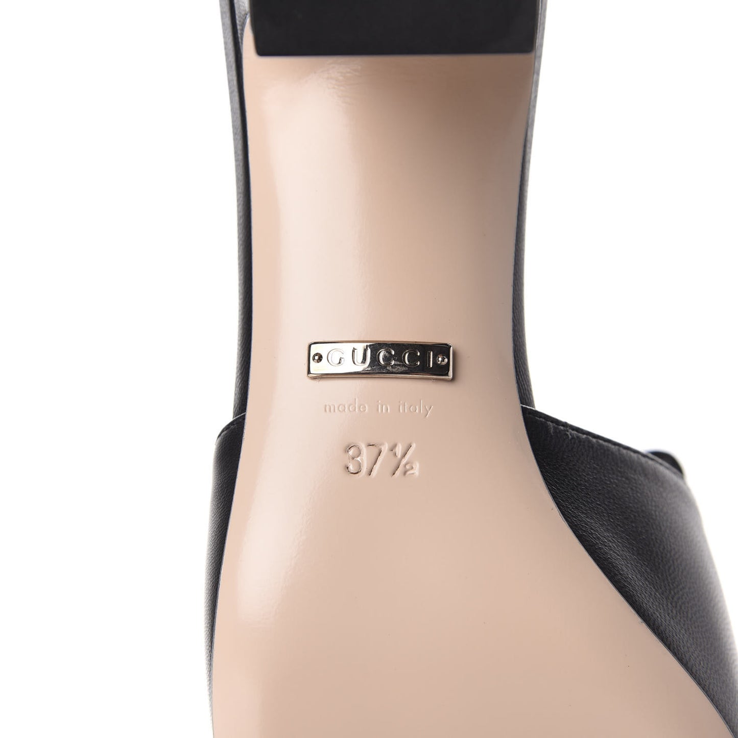 Malaga Kid Crystal Square G Madelyn 60mm Mules 37.5 Black