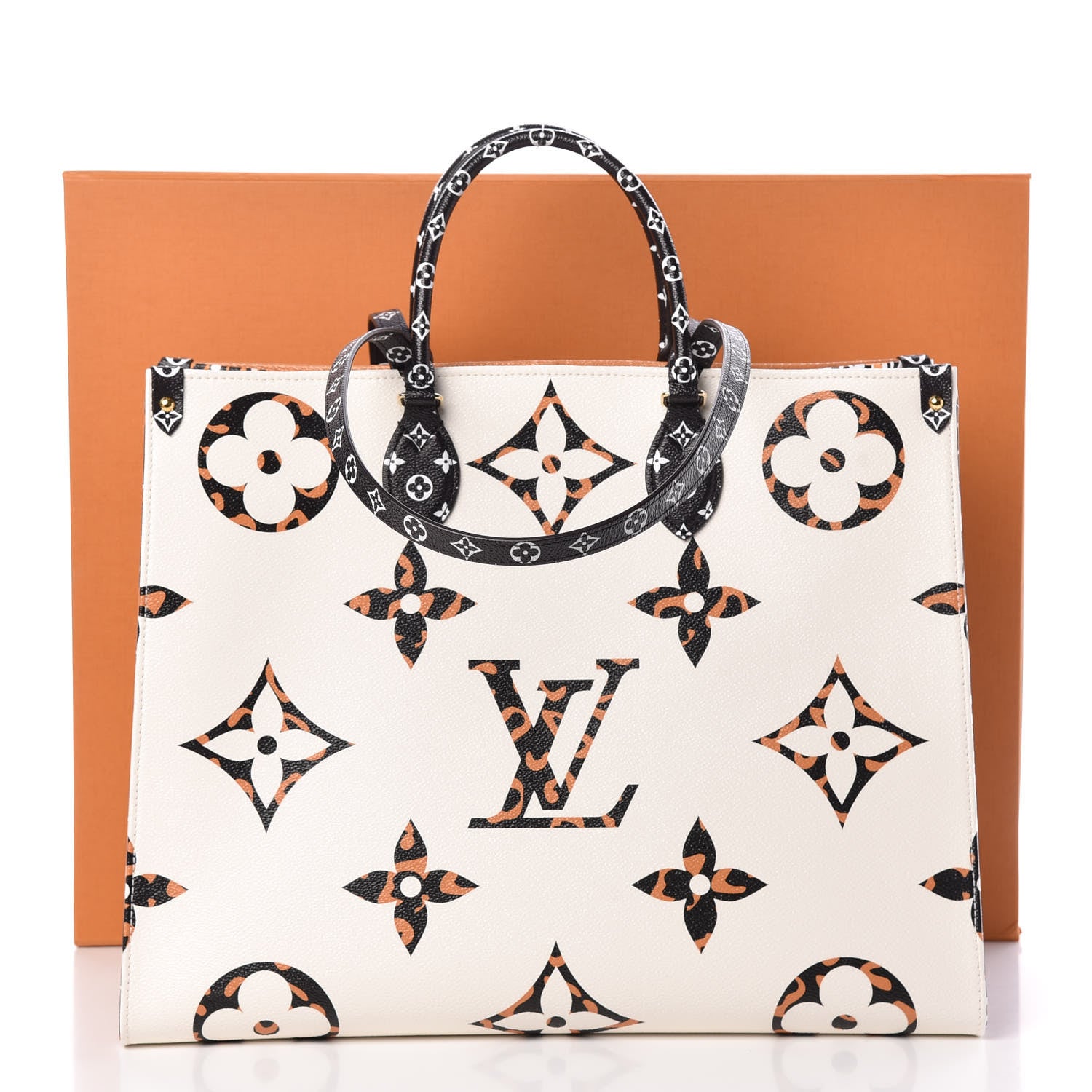 Louis Vuitton Monogram Giant Jungle Onthego GM Ivory 10 of 10