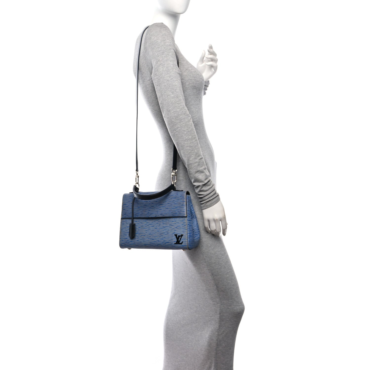 Louis Vuitton Epi Cluny BB Denim Light 2 of 12
