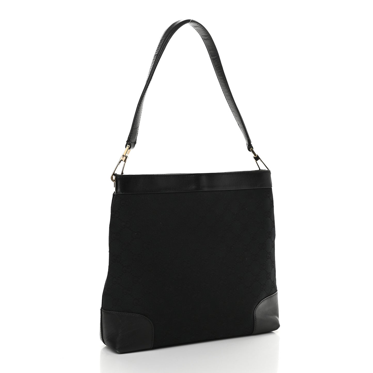 Monogram Shoulder Bag Black