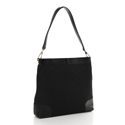 Gucci Monogram Shoulder Bag Black 3 of 10