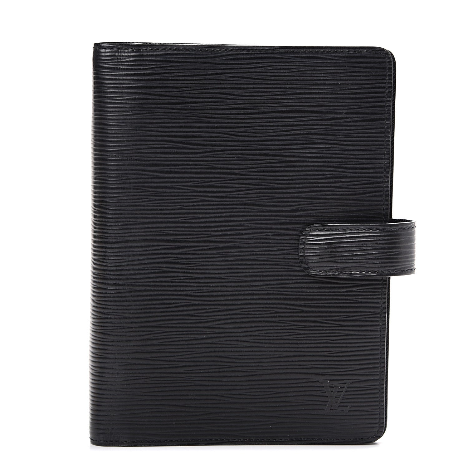 Louis Vuitton Epi Medium Ring Agenda Cover Black 1 of 8