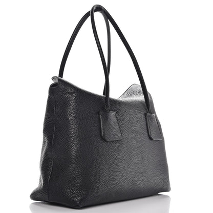 Burberry London Grainy Calfskin Medium Baynard Tote Black 3 of 10