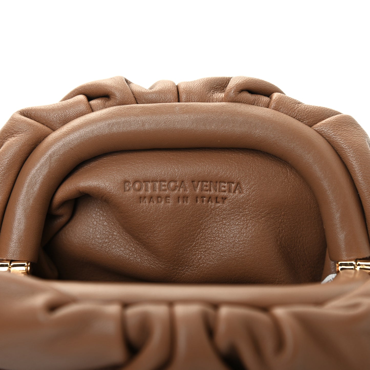 Butter Calfskin Coin Purse Cammello