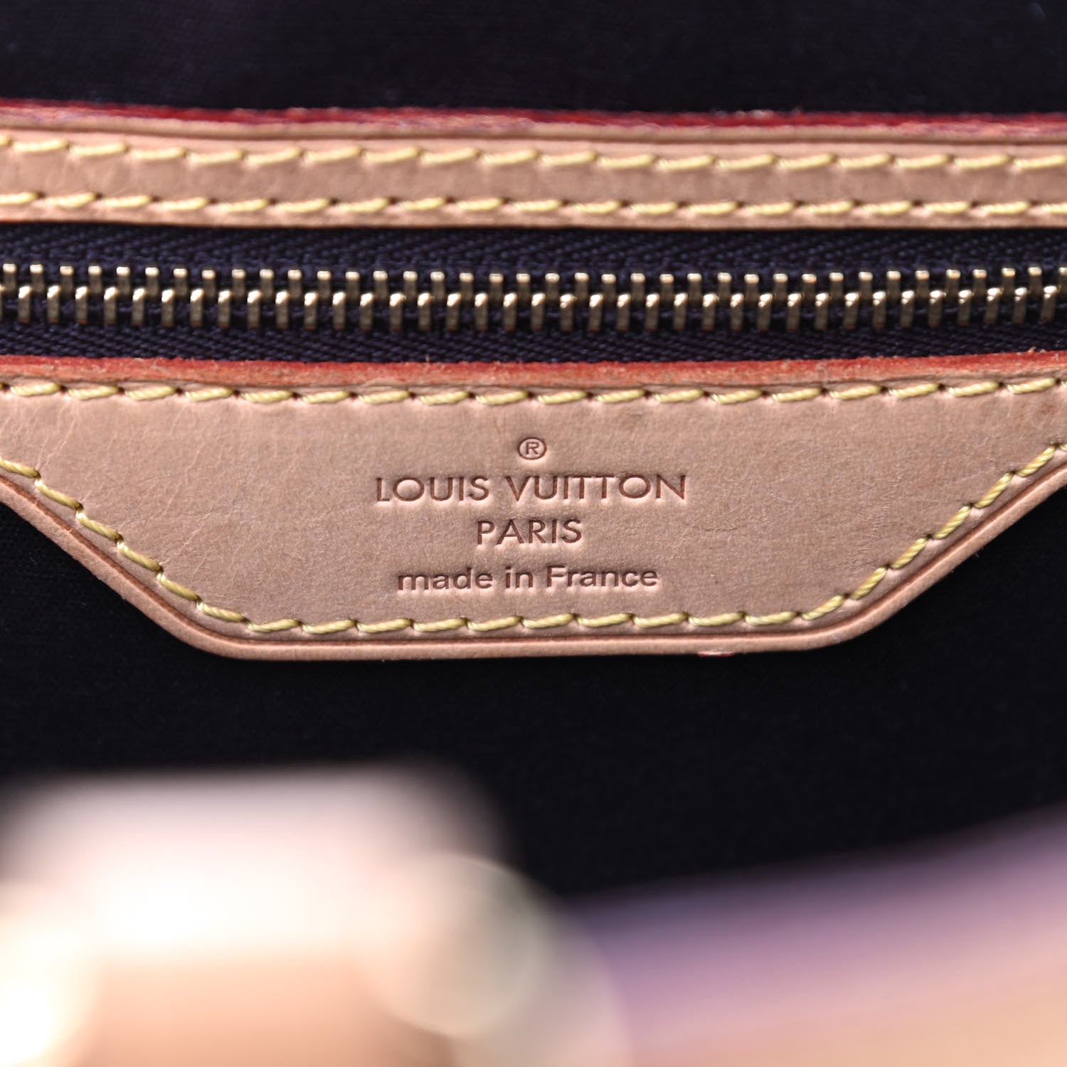 Louis Vuitton Vernis Brea GM Amarante 6 of 9