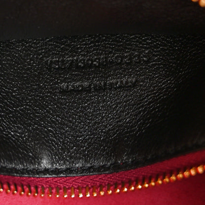 Saint Laurent Smooth Calfskin Small Le 5 A 7 Soft Hobo Cherry Jam 7 of 10