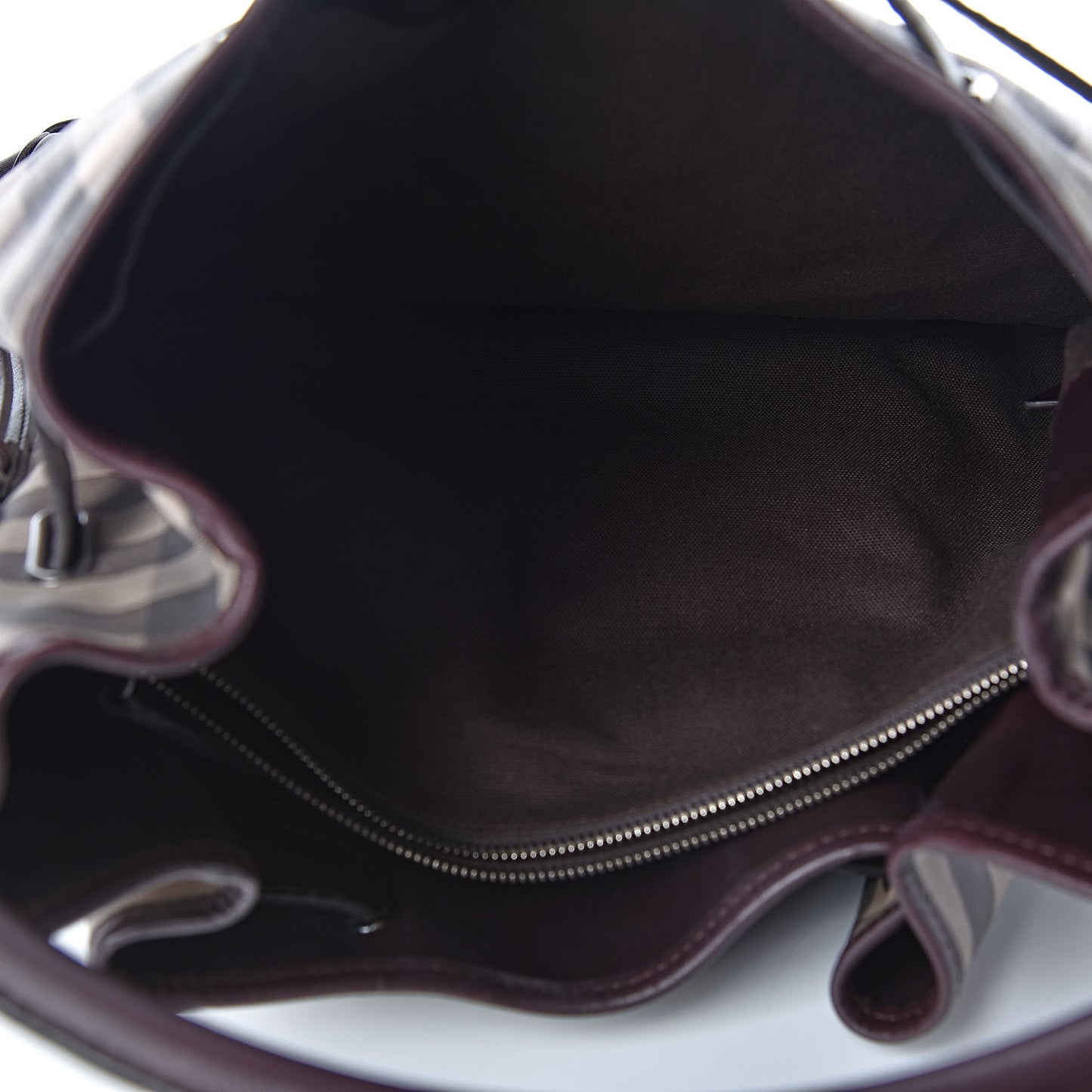 Smoked Check Medium Walden Belted Hobo Plum