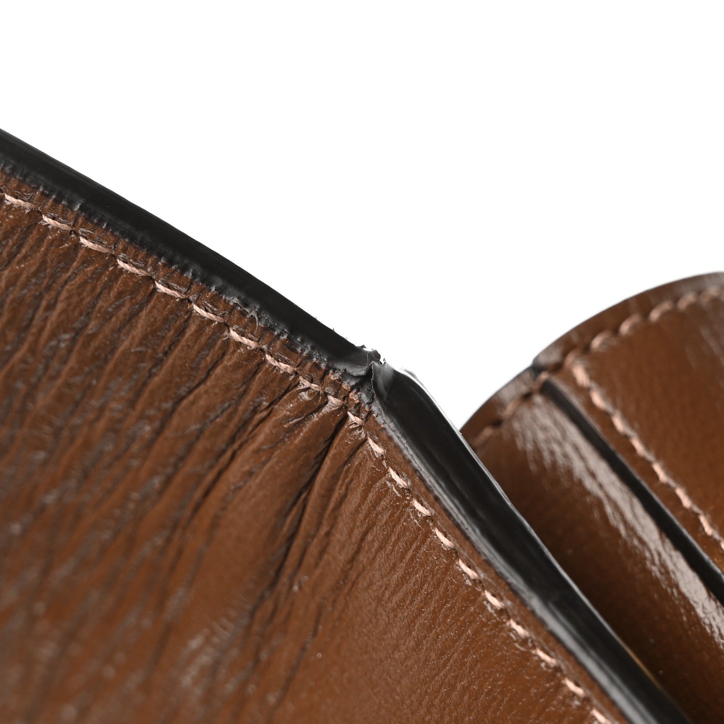 Azalea Calfskin Horsebit 1955 Shoulder Bag Brown Sugar