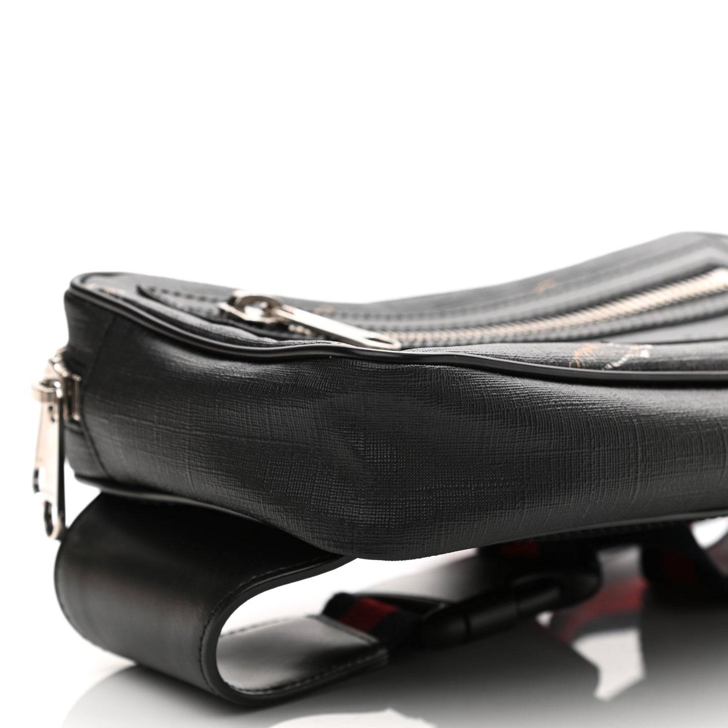 Soft GG Supreme Monogram Tigers Belt Bag Black Multicolor