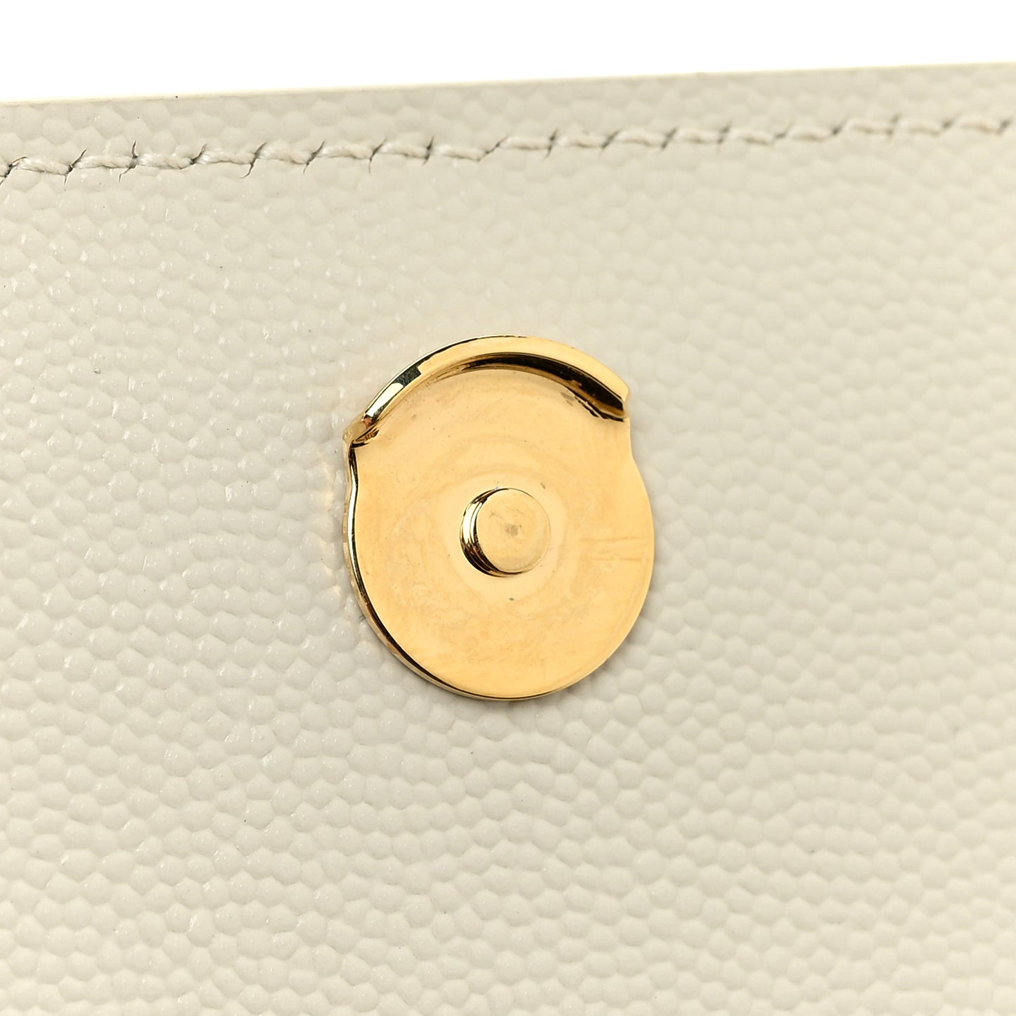 Grain De Poudre Small Monogram Kate Satchel Crema Soft