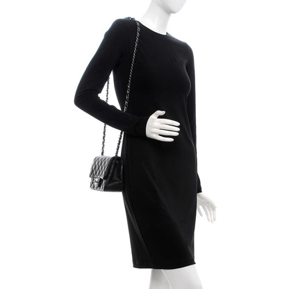 Chanel Lambskin Quilted Mini Square Flap Black 2 of 9