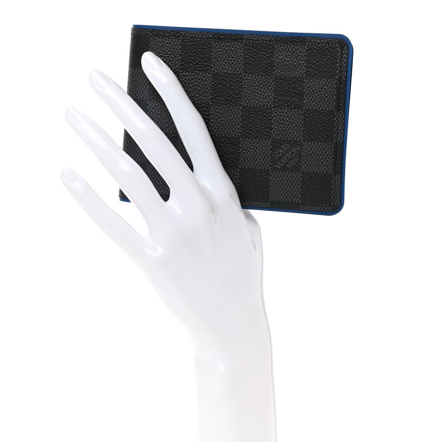 Damier Graphite Slender Wallet Blue