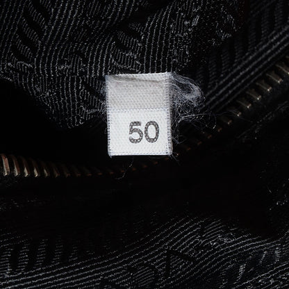 Prada Saffiano Lux Bauletto Nero Black 7 of 10