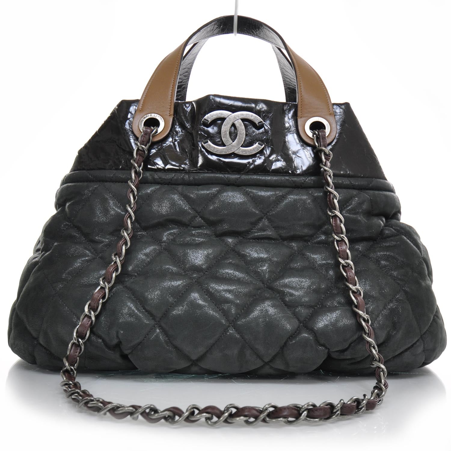 Chanel Leather Large In The Mix Tote Black 1 of 11