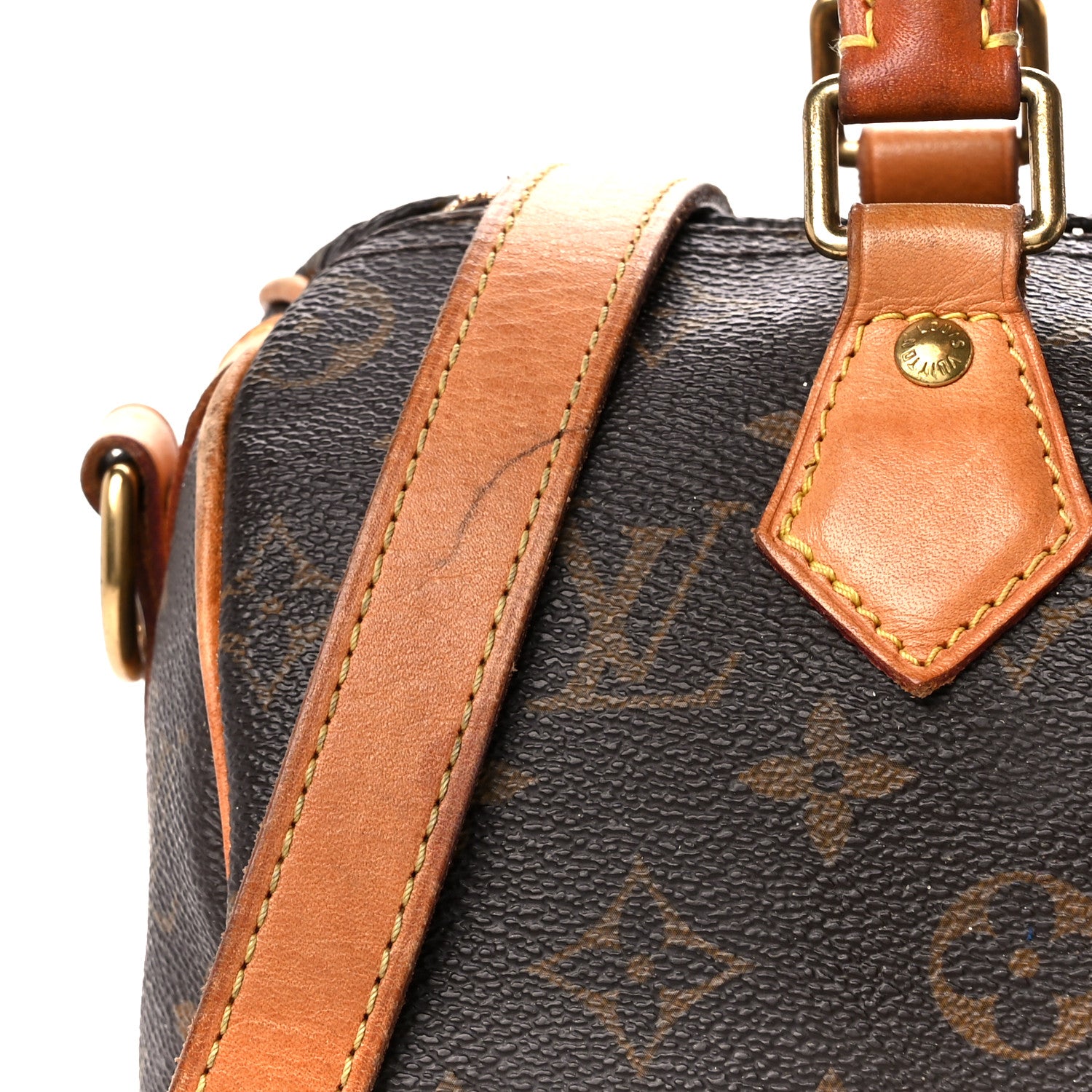 Louis Vuitton Monogram Speedy Bandouliere 25 13 of 14