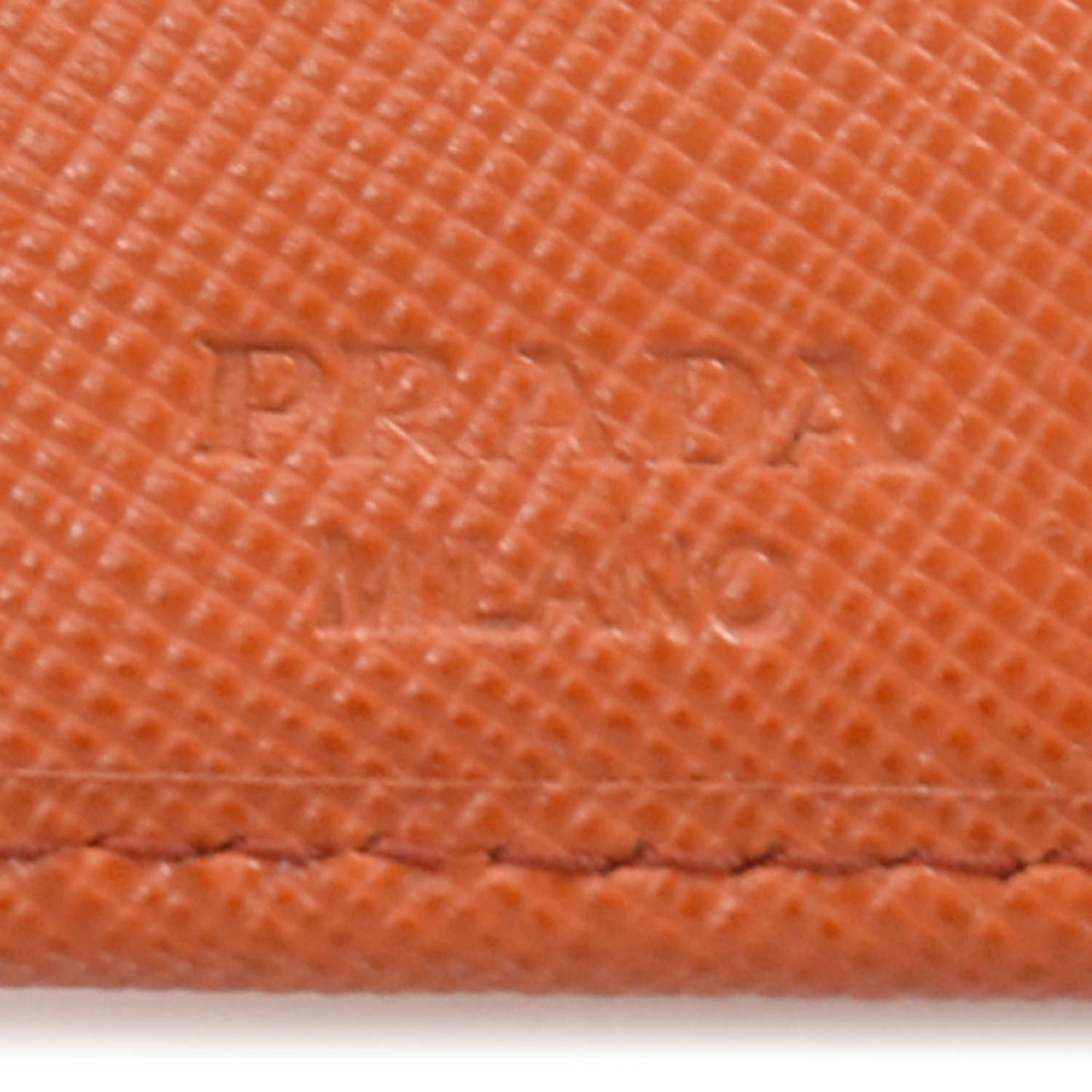 Saffiano Metal 6 Key Holder Rame