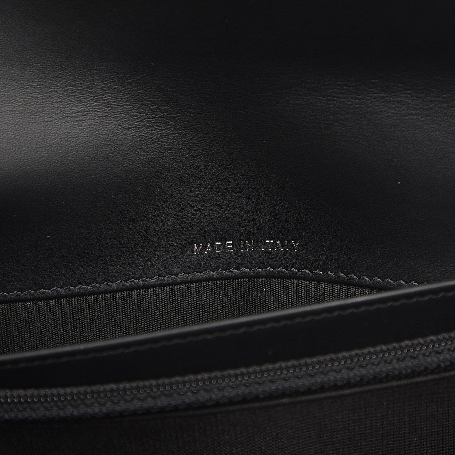 Chanel Patent Calfskin Quilted Boy Wallet on Removable Chain Black 7 of 11