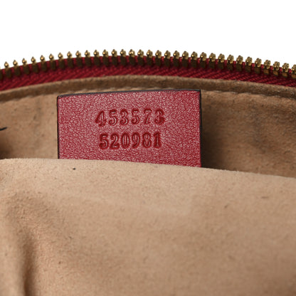 Gucci Guccissima Signature Boston Hibiscus Red 7 of 10