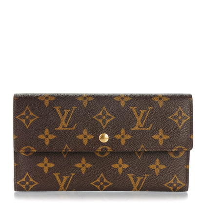 Louis Vuitton Monogram Porte Tresor International Wallet 1 of 7
