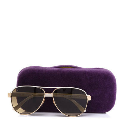 Gucci Aviator Sunglasses GG4239/S White Gold 8 of 8