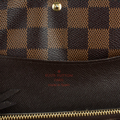 Louis Vuitton Damier Ebene Emilie Wallet 6 of 8