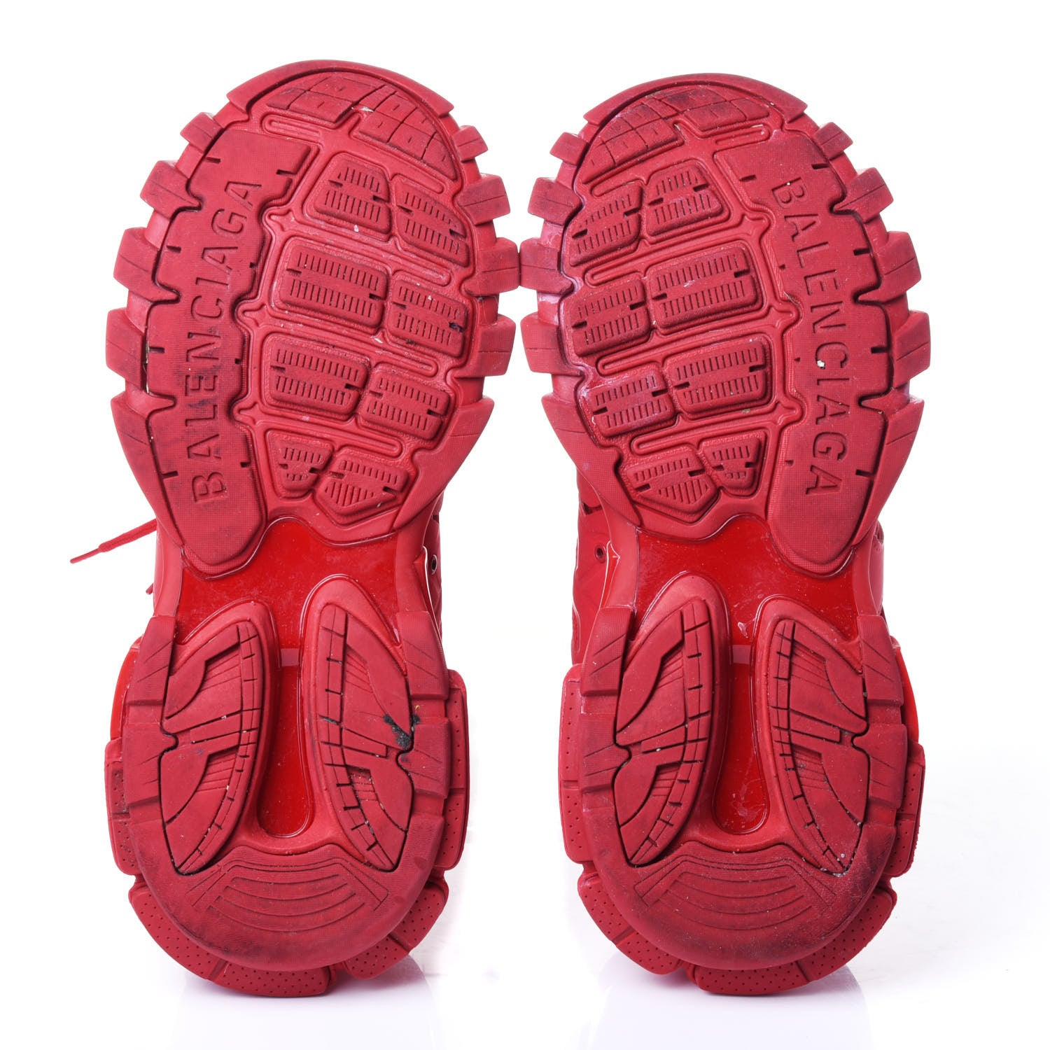Balenciaga Mesh Nylon Mens Track Sneakers 43 Malboro Red 7 of 15