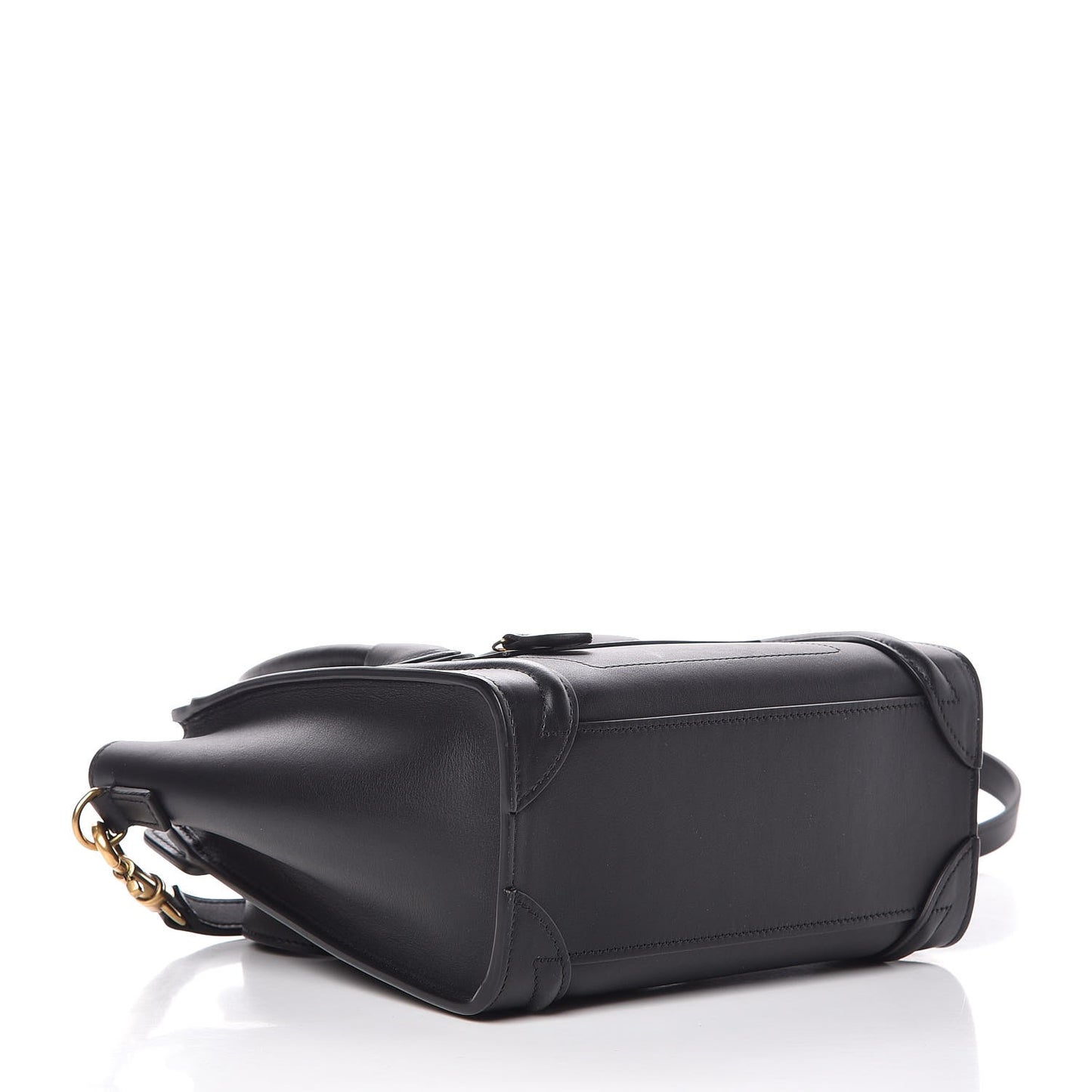 Smooth Calfskin Nano Luggage Black