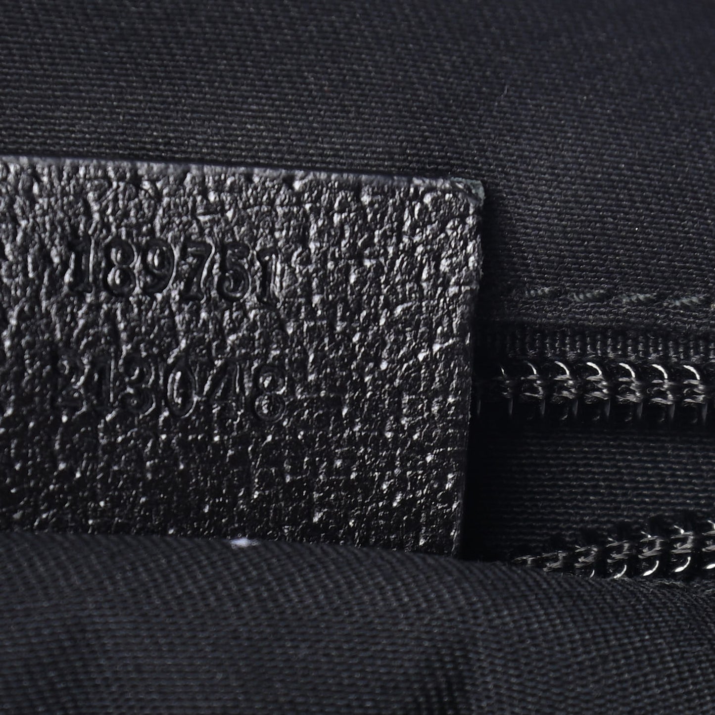 Monogram Web Medium Flat Messenger Bag Black