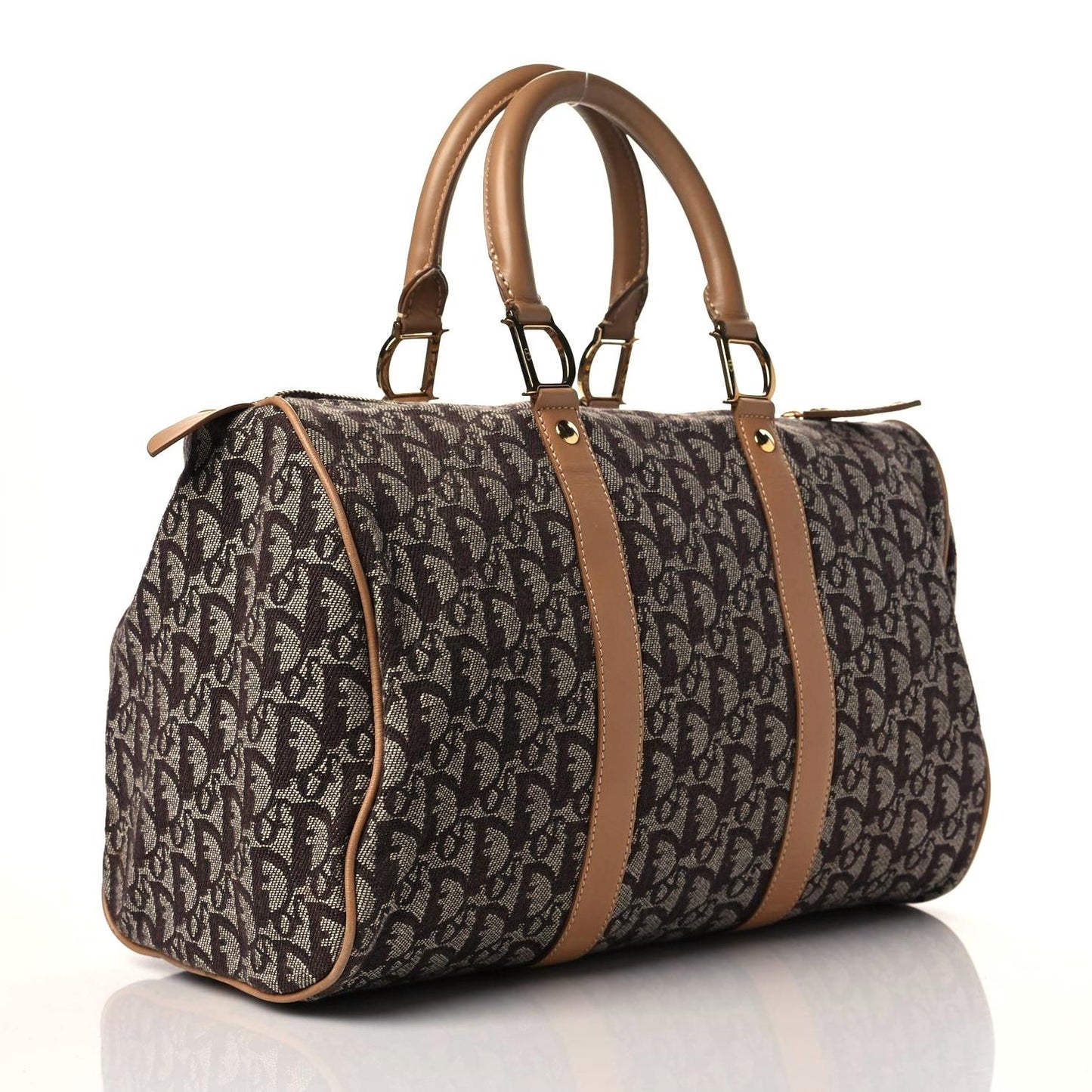 Monogram Boston Bag Brown