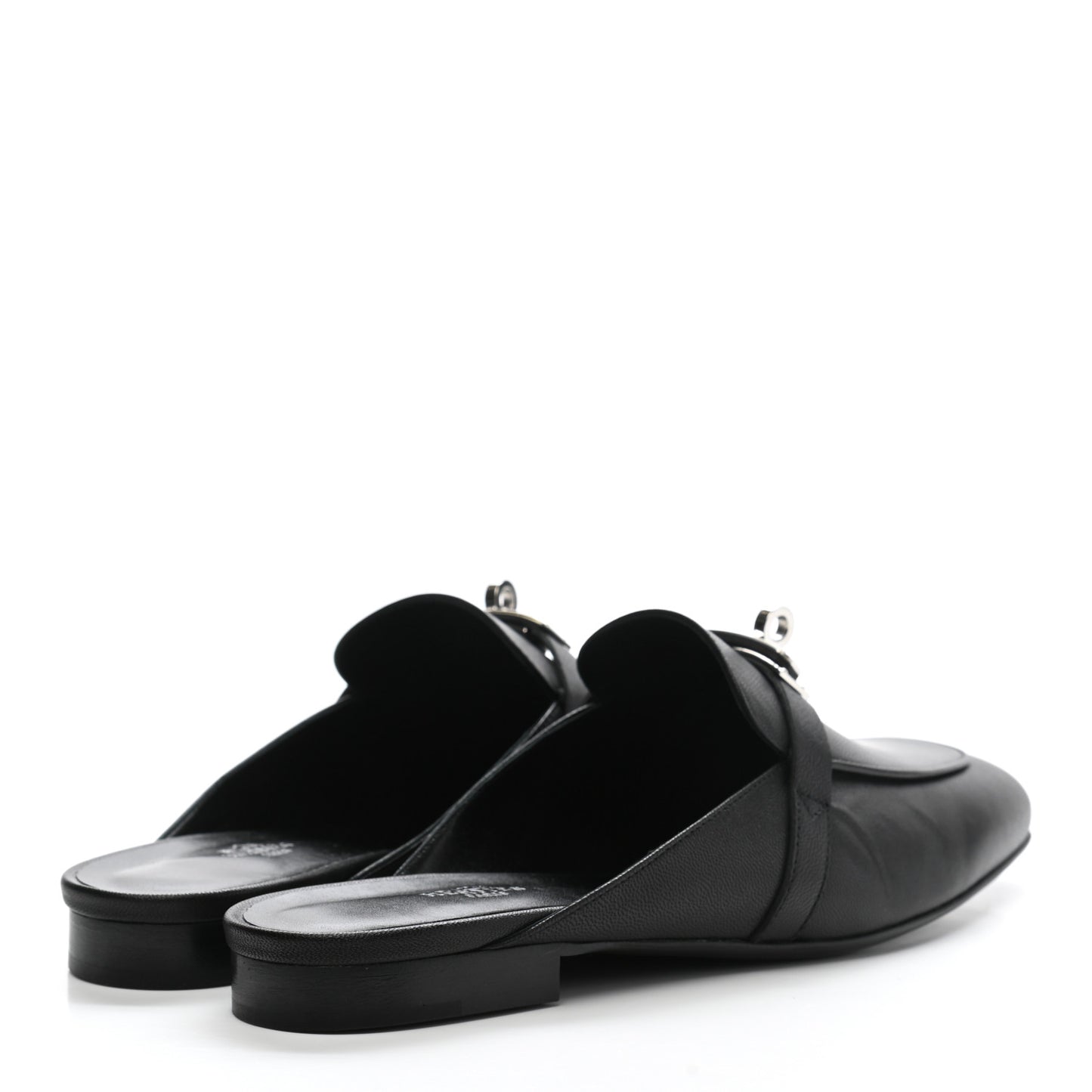 Goatskin Oz Mules 39.5 Black