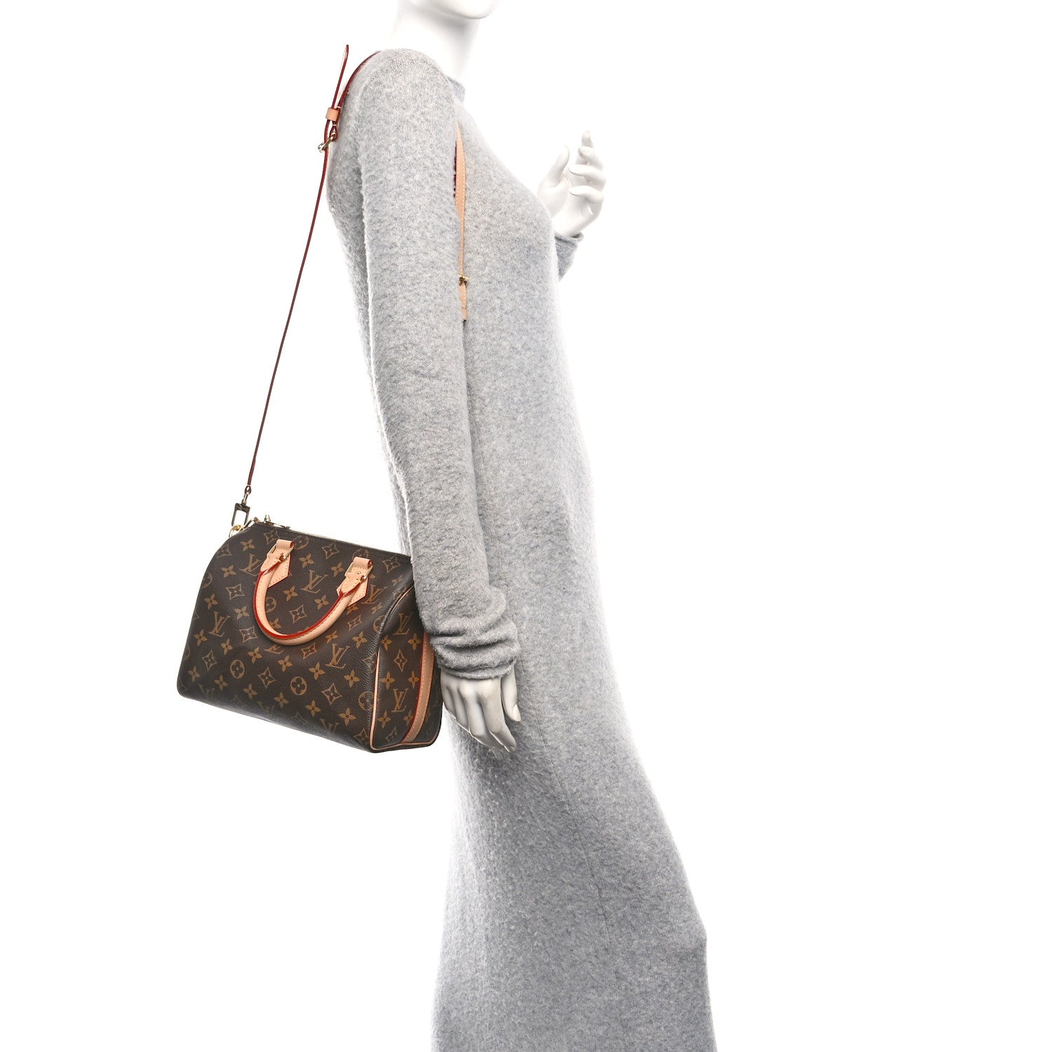 Louis Vuitton Monogram Speedy Bandouliere 25 2 of 9